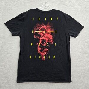 Logic‎ Bobby Tarantino Men Shirt Large Black Indica Badu Been Smoking That Fire
